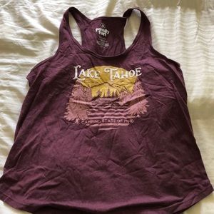 Lake Tahoe tank top large